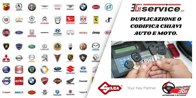 RIPARAZIONE E/O DUPLICAZIONE CHIAVI AUTO E MOTO